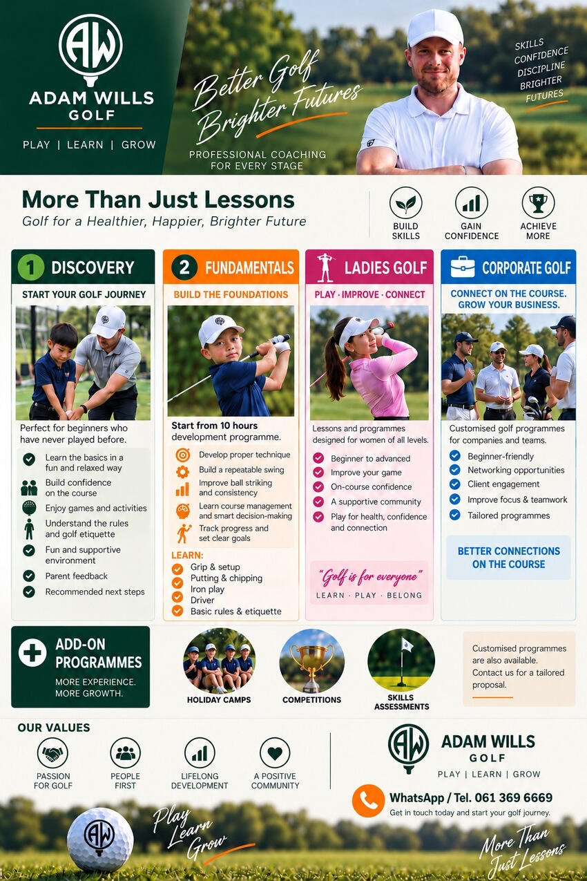 UK PGA professional Golf Professional